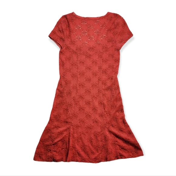 Free People Daisy-Eyelet Dress - Picture 7 of 10